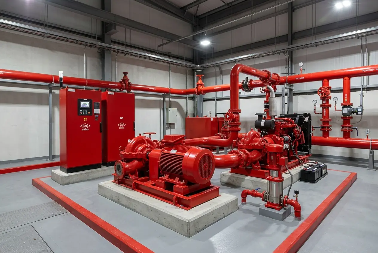 Illustration for comparing fire pump quotations