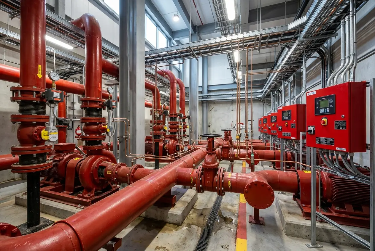 Illustration for pump room project interfaces