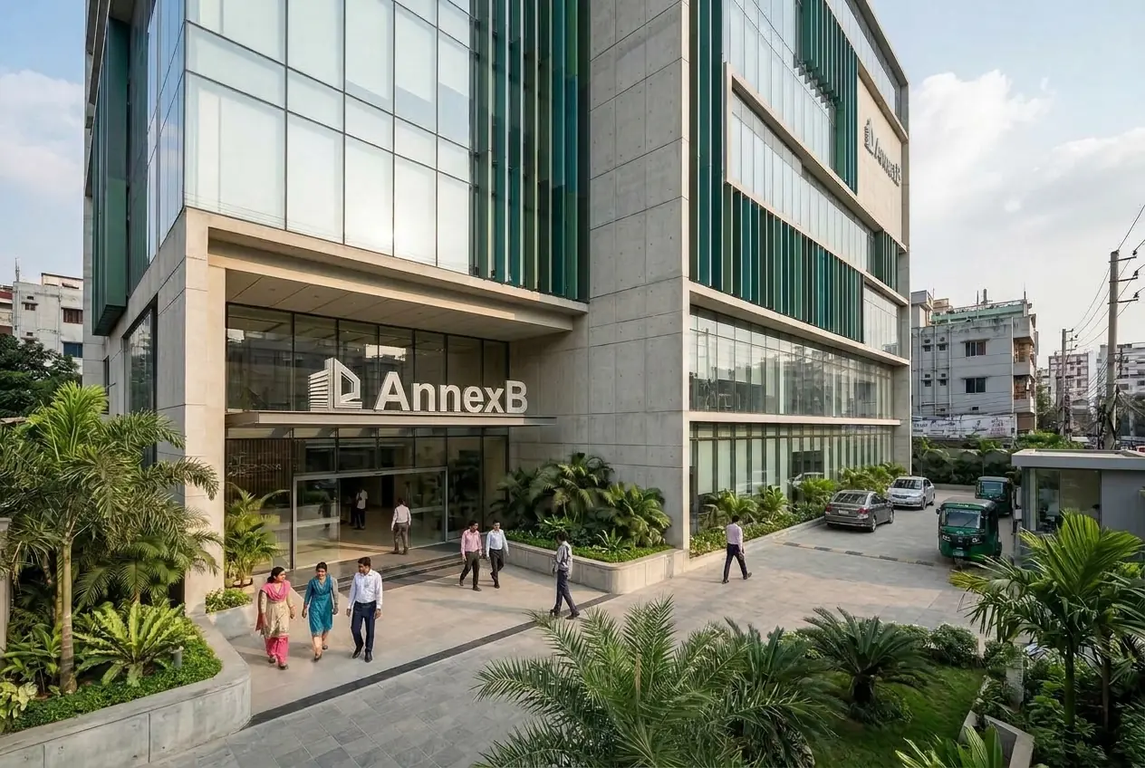 Exterior of the AnnexB office building