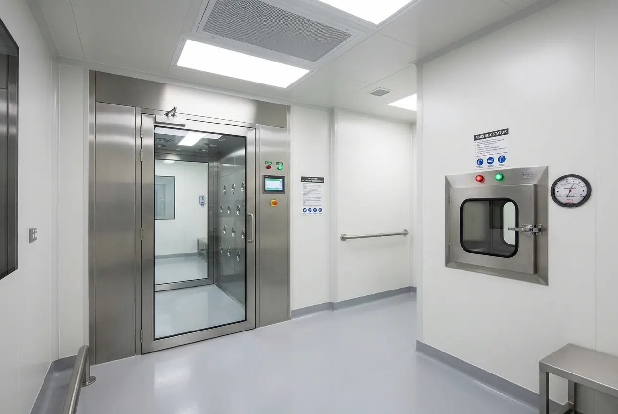 Cleanroom Solutions - equipment and installation detail