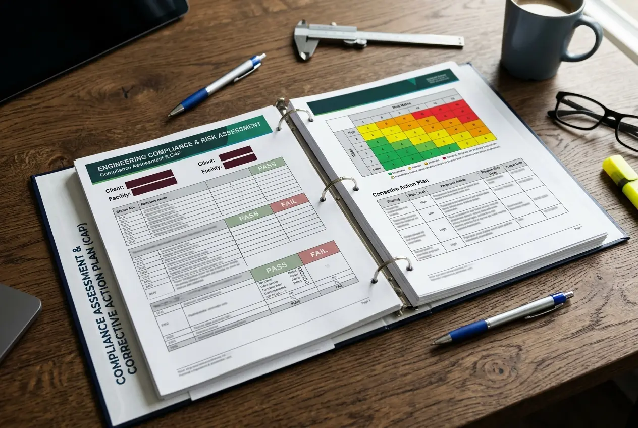 Compliance Consultancy - equipment and installation detail