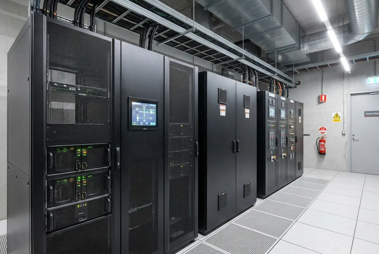 Data Center and Power - equipment and installation detail