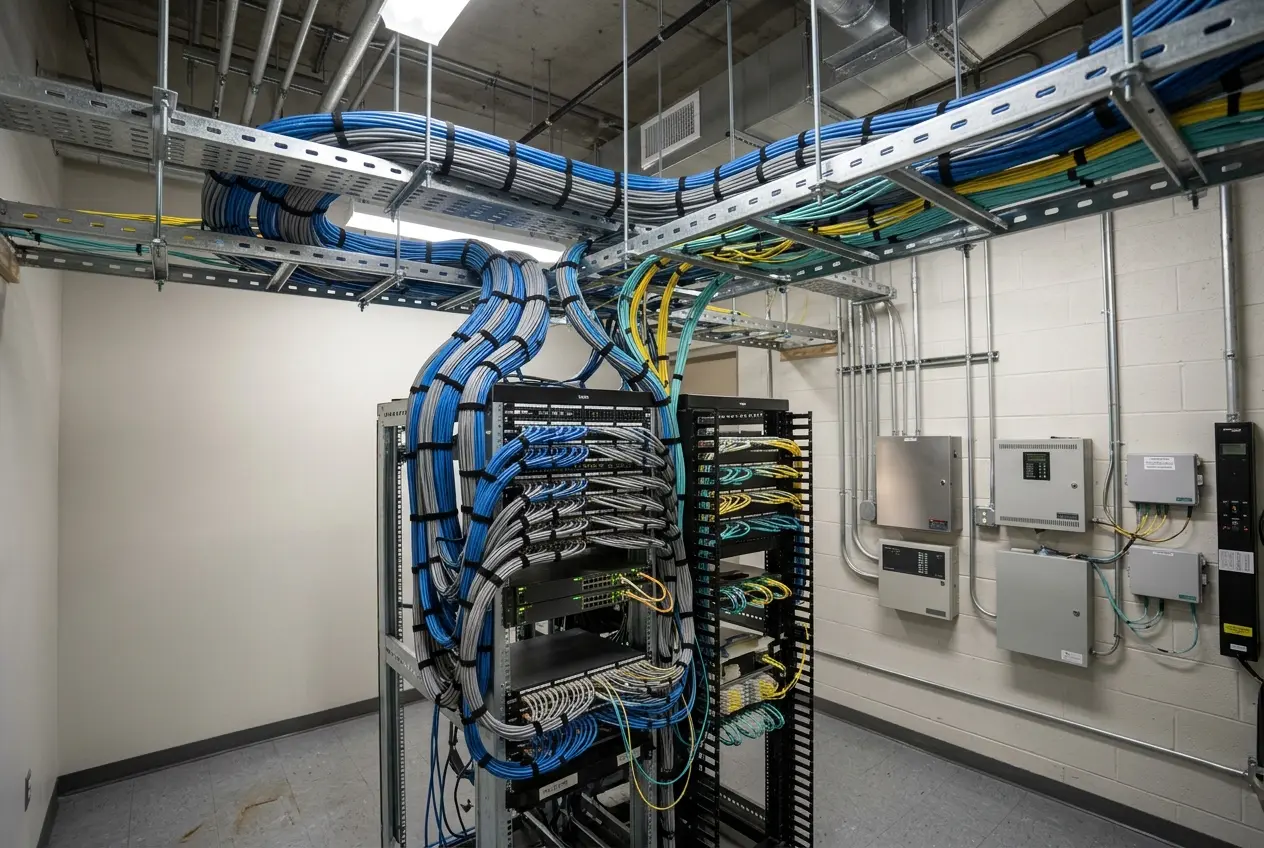 ELV System Design - equipment and installation detail