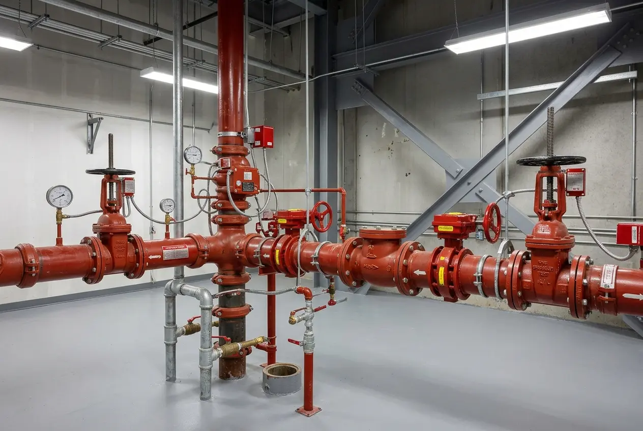Fire Protection Systems - equipment and installation detail