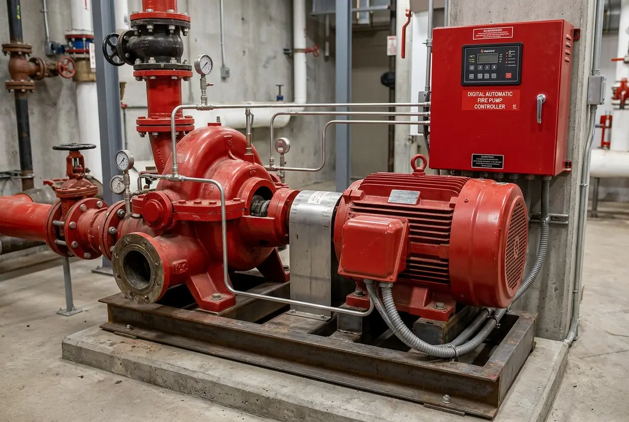 Fire Pump Systems - equipment and installation detail