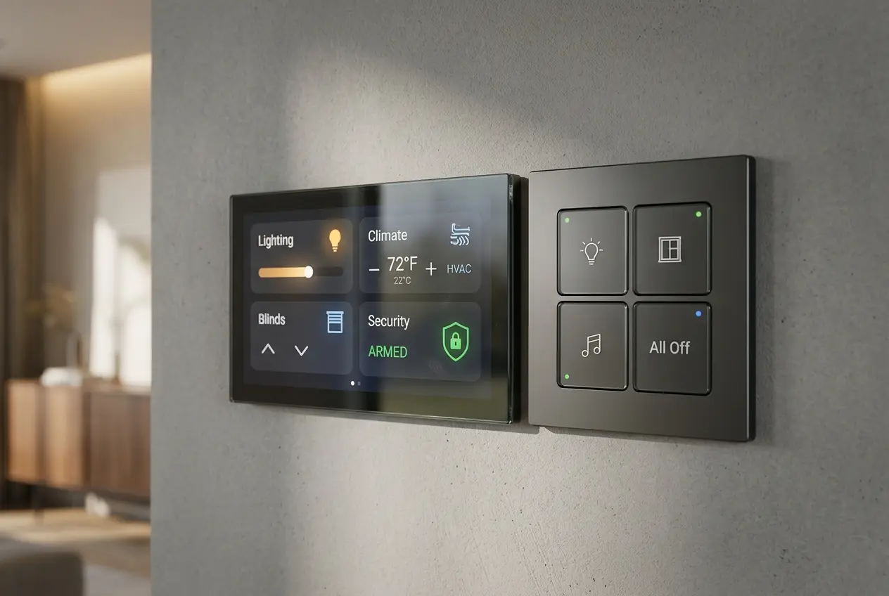 Home Automation - equipment and installation detail