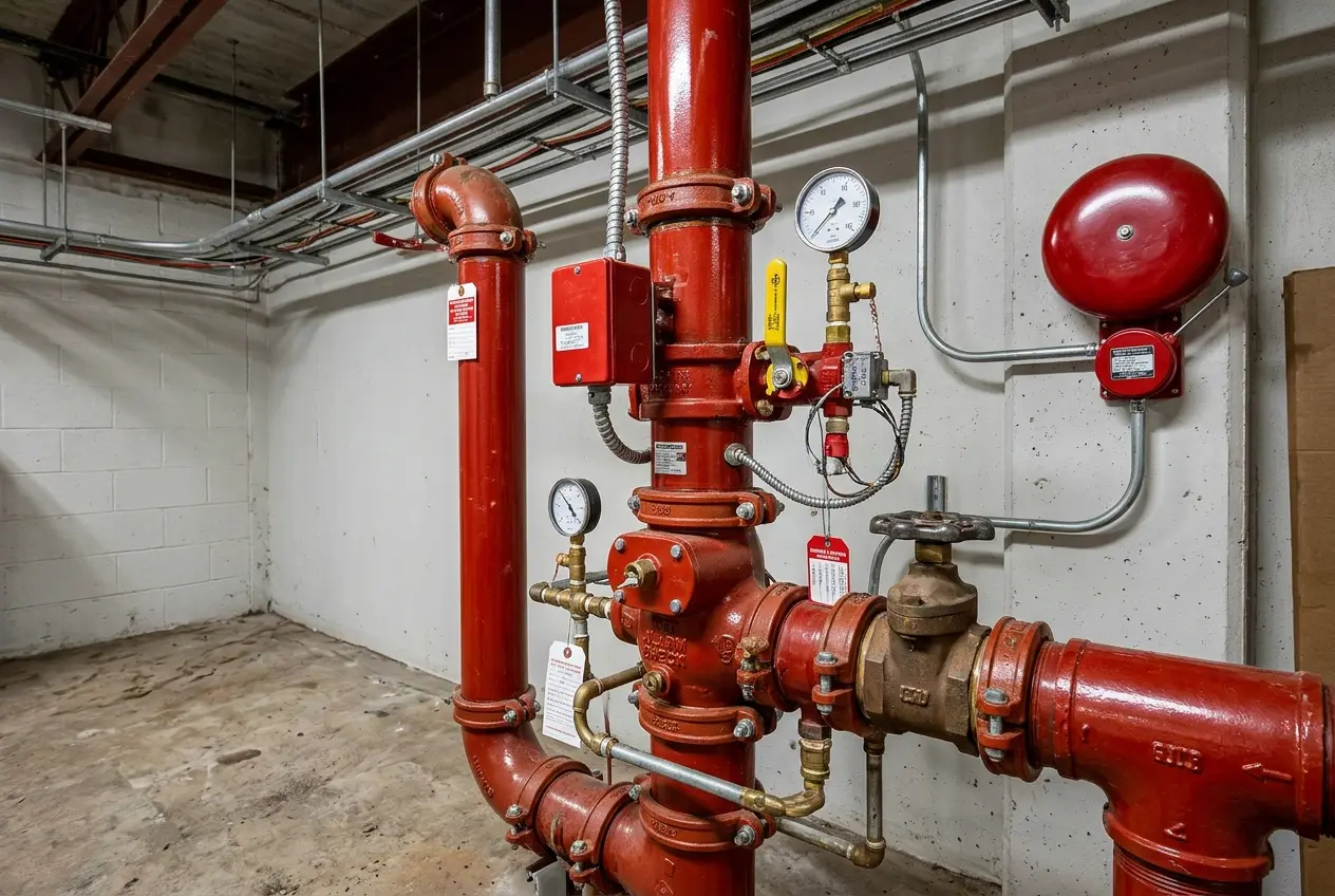 Sprinkler Systems - equipment and installation detail